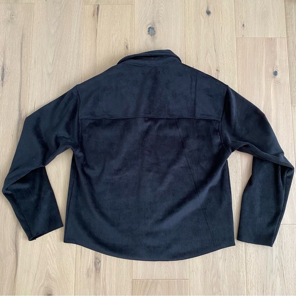 OAK + FORT | Black Corduroy Button Down Shirt 🖤 - Picture 4 of 6